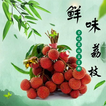 夏日甜蜜饋贈 廣西妃子笑荔枝，新鮮應季整箱批發正當時